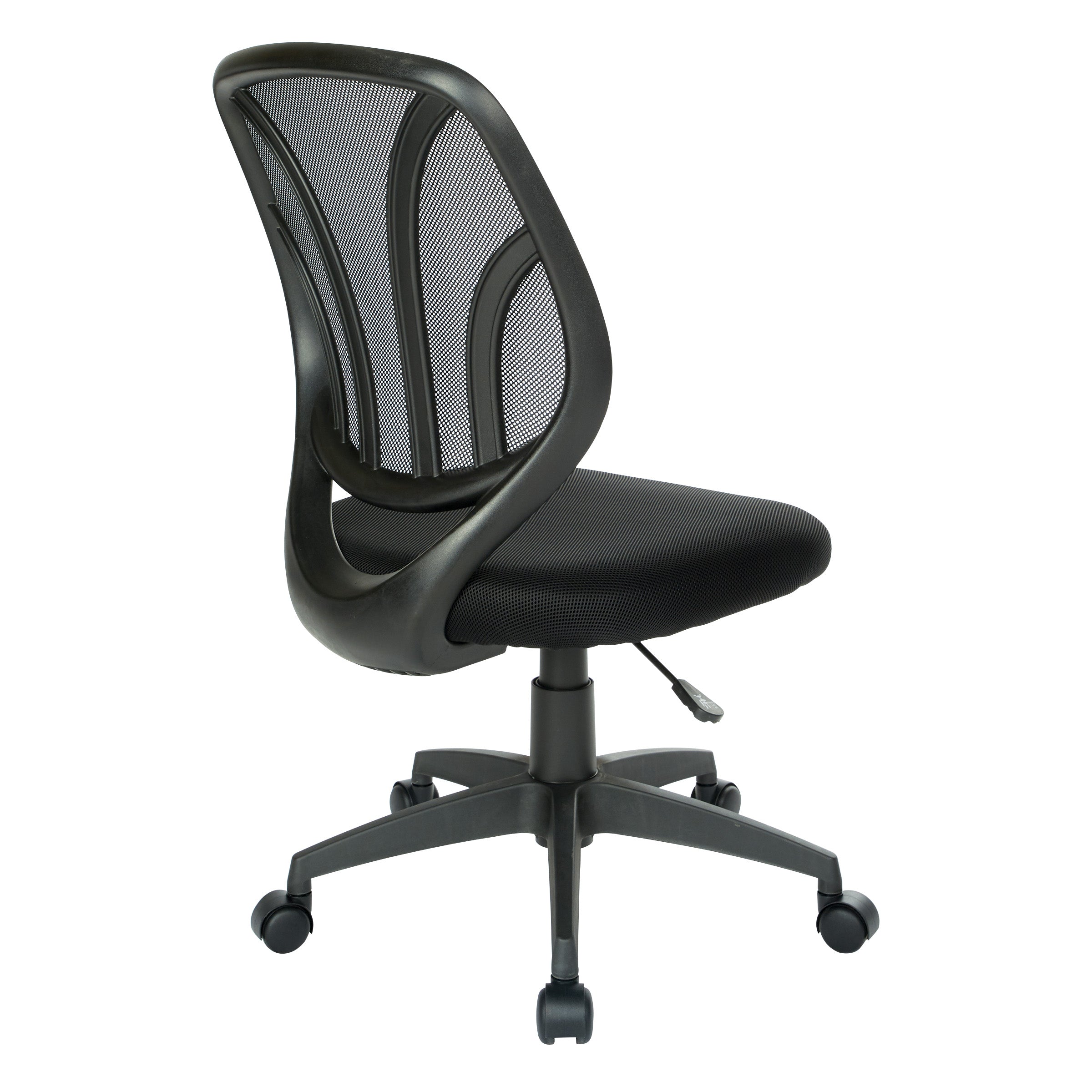 Screen Back Armless Task Chair